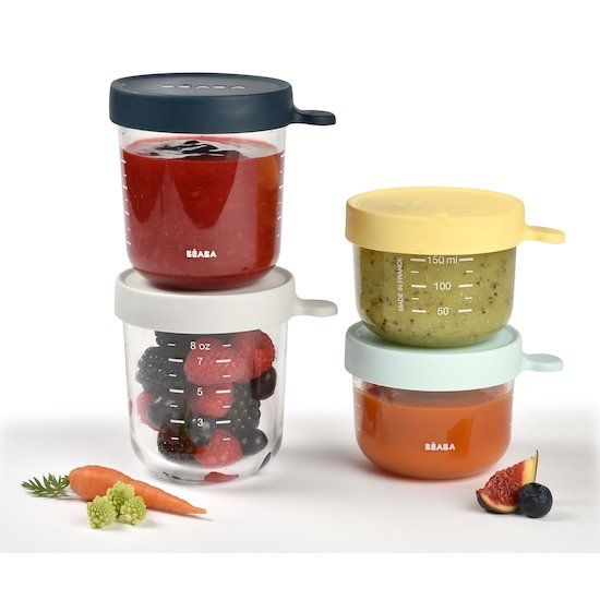 BEABA COFFRET 4 PORTIONS EN VERRE