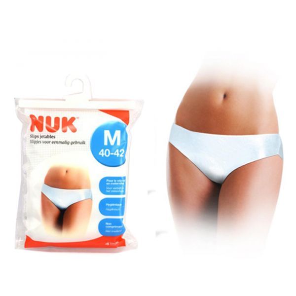 NUK 4 SLIPS JETABLES  TAILLE M 40-42