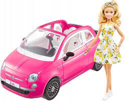 MATTEL BARBIE FIAT 500