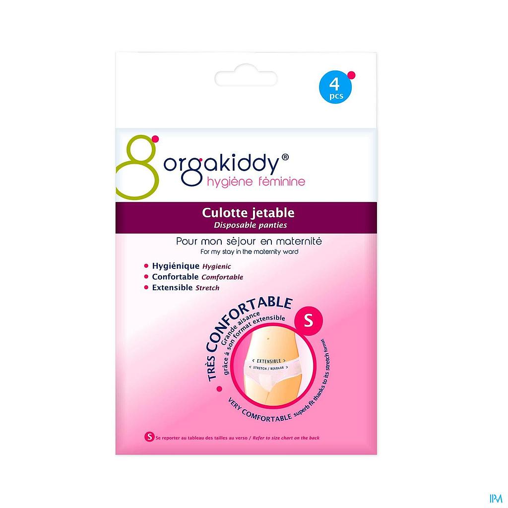ORGAKIDDY CULOTTE MATERNITE JETABLE SMALL X4