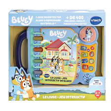 VTECH LE LIVRE- JEU INTERACTIF DE BLUEY
