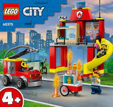 LEGO CITY LA CASERNE ET LE CAMION DES POMPIERS