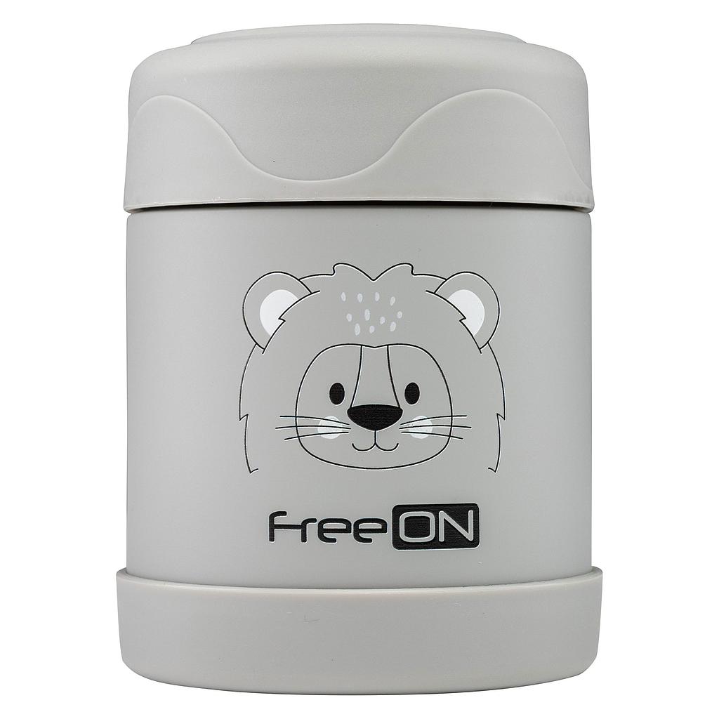 FREEON THERMOS FOOD CONTAINER 350 ML GRIS
