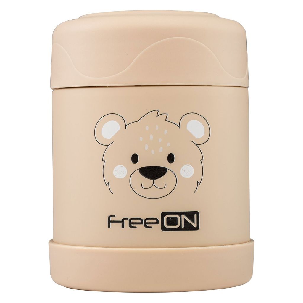 FREEON THERMOS FOOD CONTAINER 350 ML BEIGE