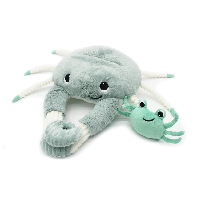 LES DEGLINGOS CASSECOU LE CRABE MAMAN &amp; BEBE MENTHE