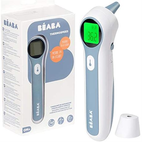 BEABA THERMOMÈTRE INFRAROUGE AURICULAIRE ET FRONTAL