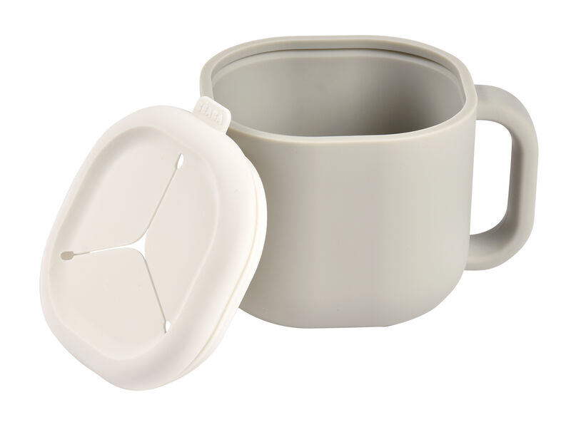 BEABA PICK'N'SNACK TASSE A GOÛTER GRIS VELOUR