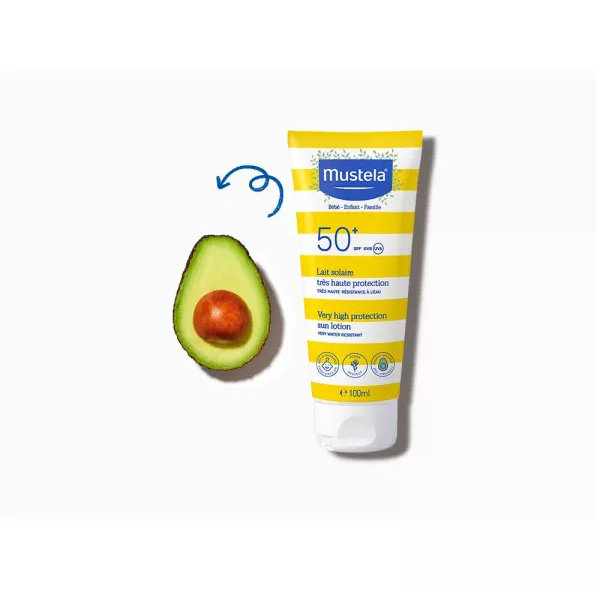 MUSTELA LAIT SOLAIRE TRES HAUTE PROTECTION SPF50 100ML