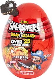 ZURU SMASHERS DINO ISLAND 25 SURPRISE ROUGE