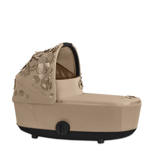 CYBEX MIOS Nacelle de luxe SIMPLY FLOWERS BEIGE | mid beige