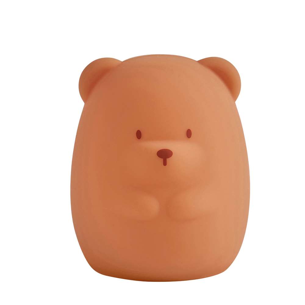 NATTOU VEILLEUSE OURS MEDIUM 12 CM EN SILICONE NACHTLAMPEN
