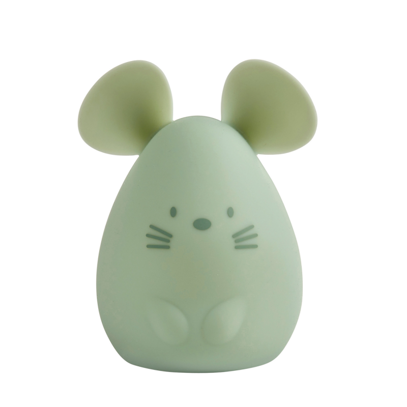 NATTOU VEILLEUSE SOURIS MEDIUM 12 CM EN SILICONE NACHTLAMPEN