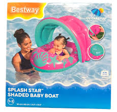 BESTWAY SPLASH STAR BOUEE BEBE AVEC TOIT