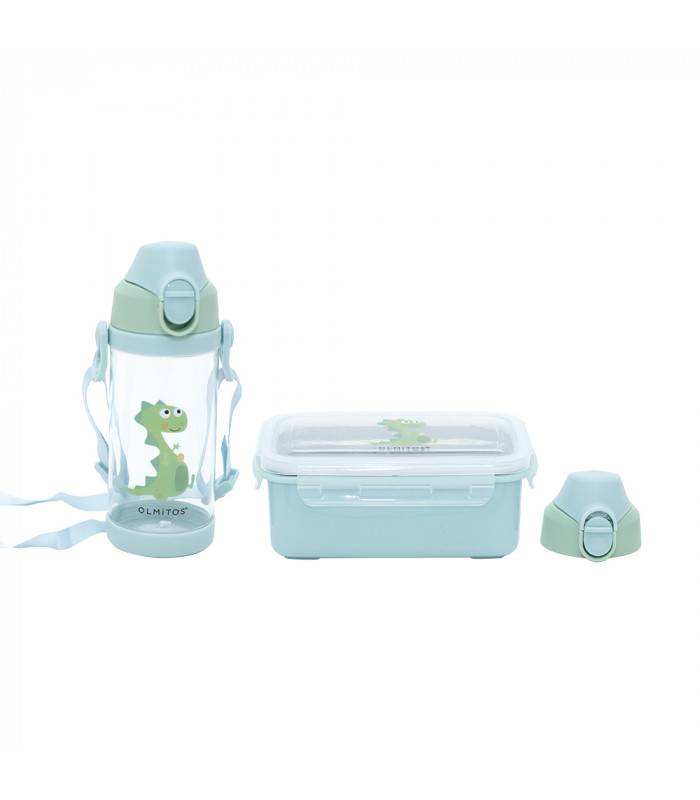 OLMITOS PACK BOITE A LUNCHE + BOUTEILLE BLEU