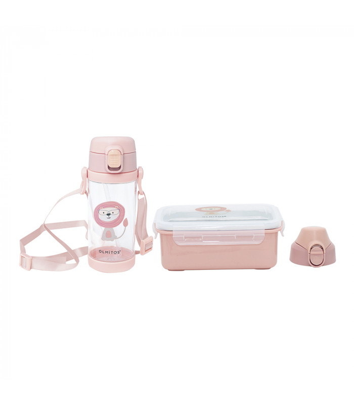OLMITOS PACK BOITE A LUNCHE + BOUTEILLE ROSE