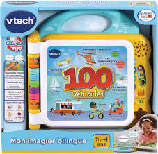 VTECH MON IMAGIER BILINGUE 100 VEHICULES