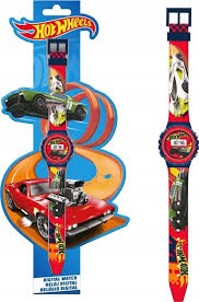KIDS LICENSING DIGITAL WATCH HOT WHEELS