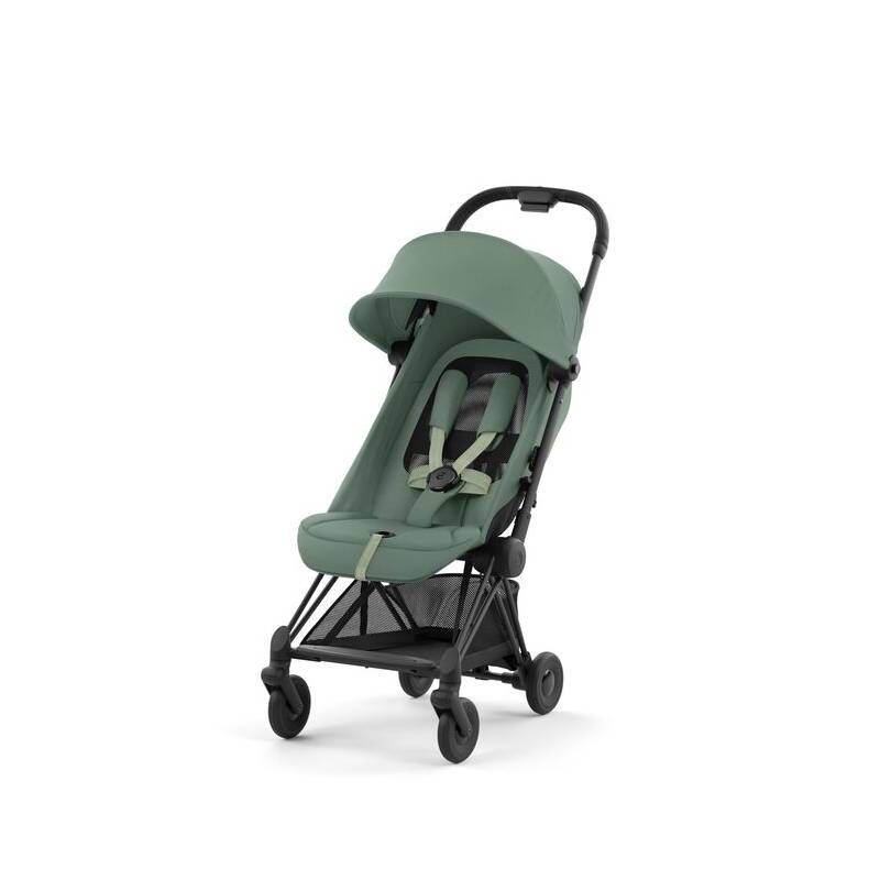 CYBEX PLATINIUM COYA MATT BLACK LEAF GREEN