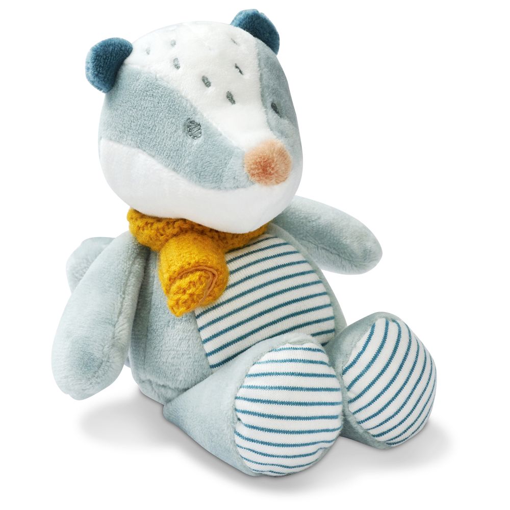 NATTOU Mini Peluche blaireau Felix (FELIX &amp; LEO)