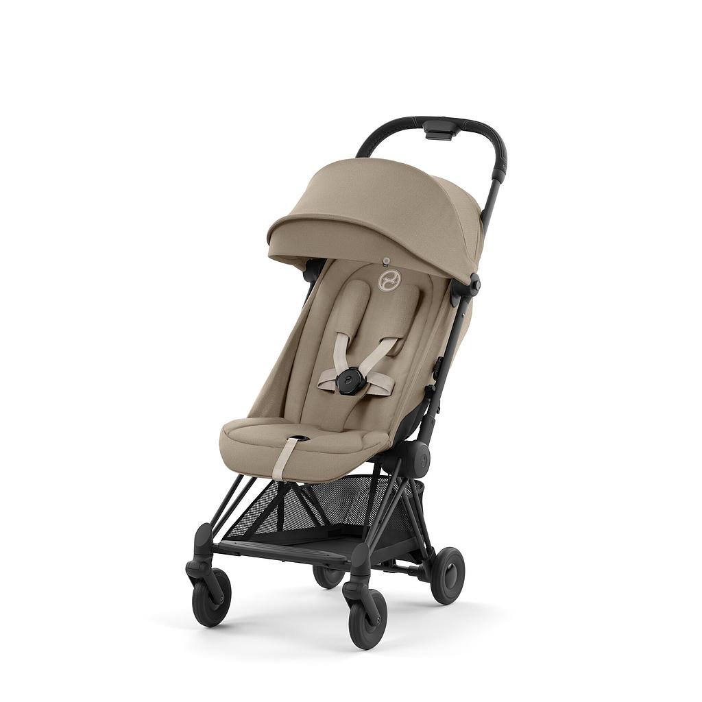 CYBEX PLATINIUM POUSSETTE COYA MATT BLACK COZY BEIGE
