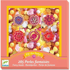 DJECO 285 PERLES FANTAISIES ORANGE
