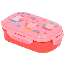 KIDS LICENSING BOITE A GOUTER +FOURCHETTE HAPPY DAY