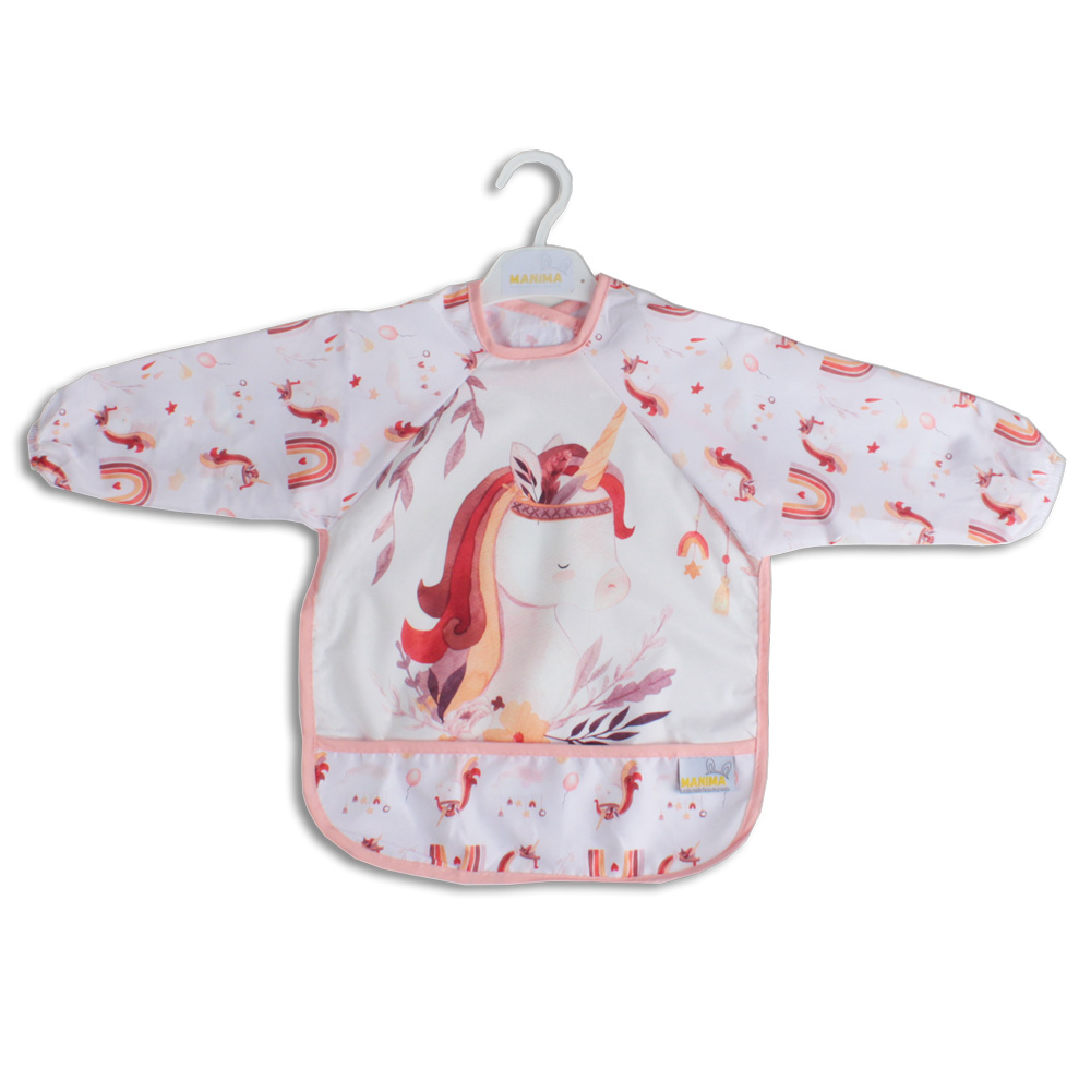 BEBECHI BAVOIR AVEC MANCHE LICORNE