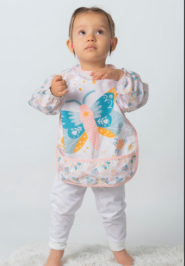 BEBECHI BAVOIR AVEC MANCHE PAPILLON