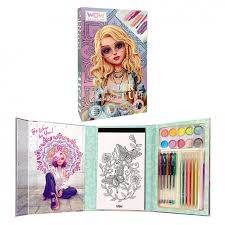 WOW GENERATION ENSEMBLE DE COLORIAGE DE MANDALA GLITTER IT UP