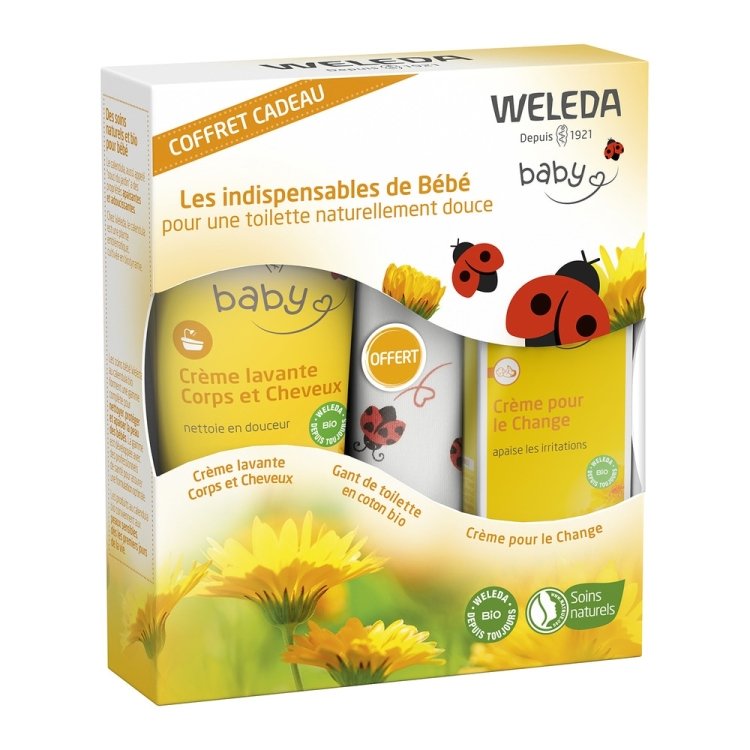 WELEDA COFFRET CADEAU LES INDISPENSABLES DE BEBE