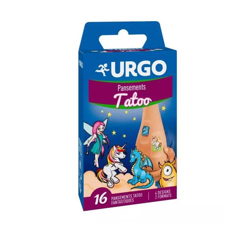 URGO BOITE DE 16PANSEMENTS A PAILLETTES TATOO