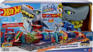 MATTEL HOT WHEELS STATION DE LAVAGE REQUIN