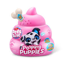 ZURU PETS ALIVE POOPING PUPPIES PELUCHE INTERACTIVE