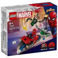 LEGO MARVEL MOTORCYCLE CHASE- SPIDERMAN VS. DOC OCK 76275