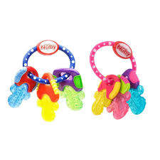 NUBY anneau dentition réfrigérant clefs / 3m+