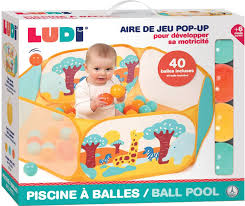 LUDI PISCINE A BALLE OCTOGONALE 40 BALLES