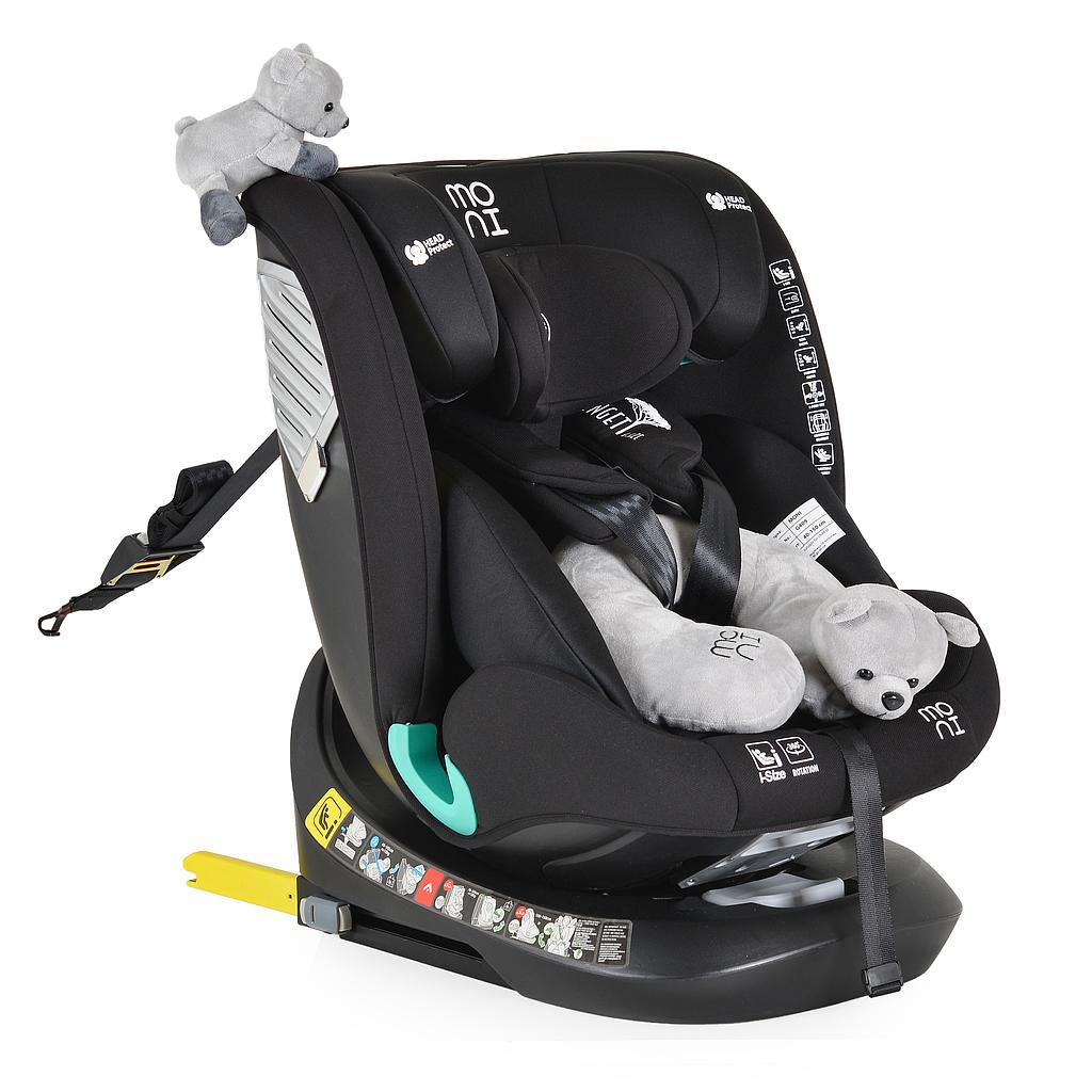 MONI SIEGE AUTO SERENGETI ISOFIX 0-36KG 360° NOIR
