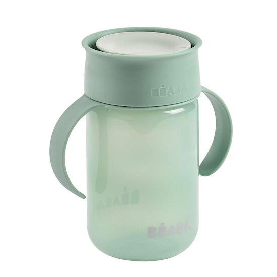 BEABA Tasse d’apprentissage 360° (Sage green)