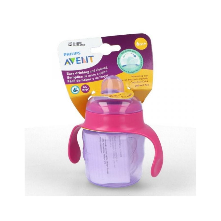 PHILIPS AVENT TASSE A BEC ROSE