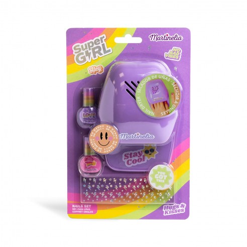 MARTINELIA COFFRET ONGLES + SECHOIRE