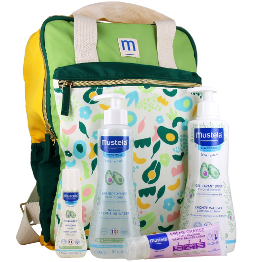 MUSTELA sac à dos Les indispensables de bébé