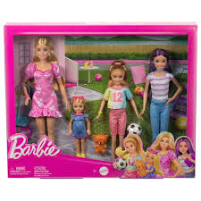 BARBIE COFFRET 4 POUPEE