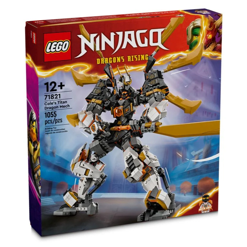 LEGO NINJAGO COLE'S TITAN DRAGON MECH 1050 PCS