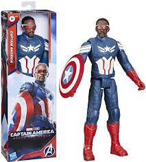 HASBRO FIGURINE CAPTAINE AMERICA BLACK