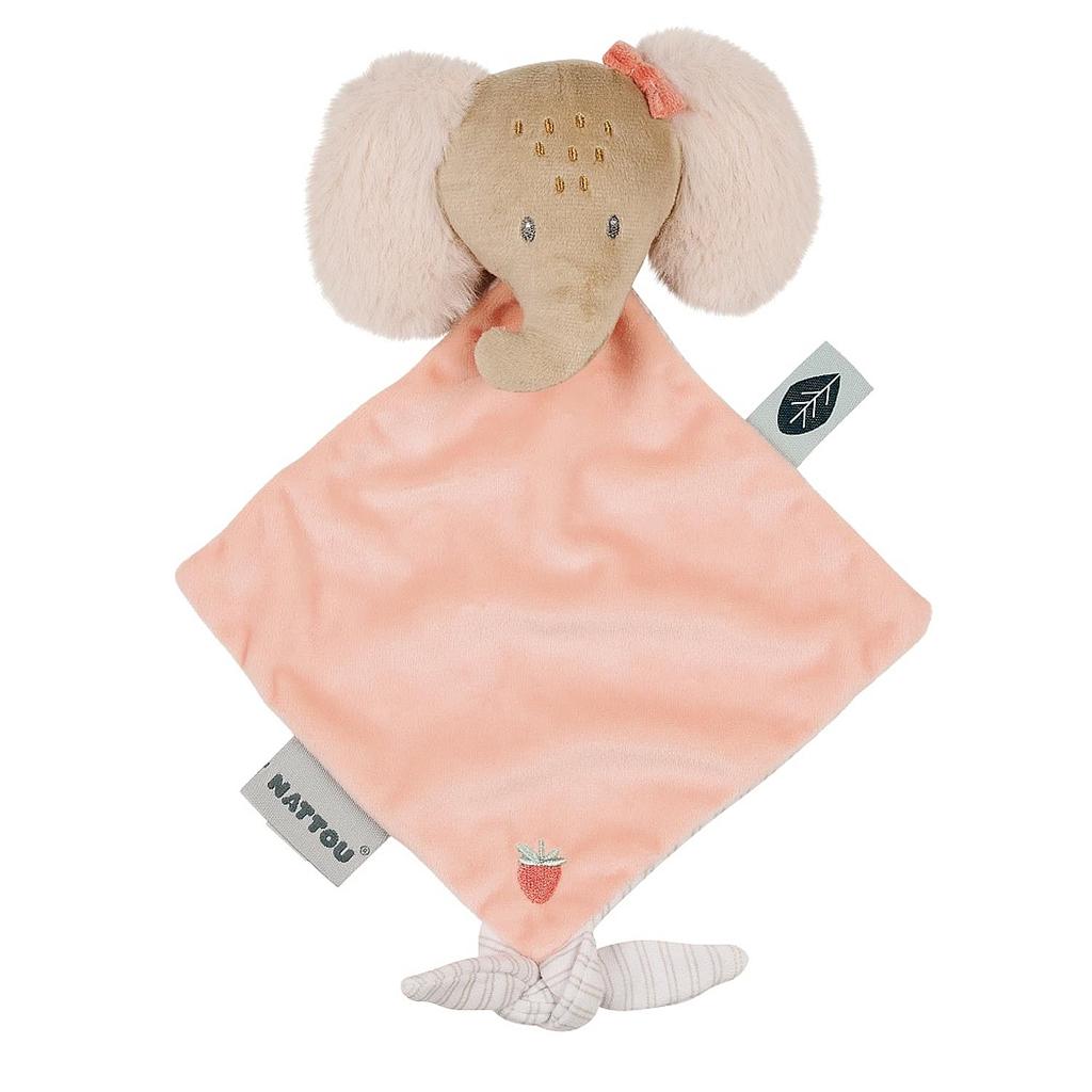 NATTOU Mini-doudou éléphant Oli (FLO, OLI &amp; ERNEST)