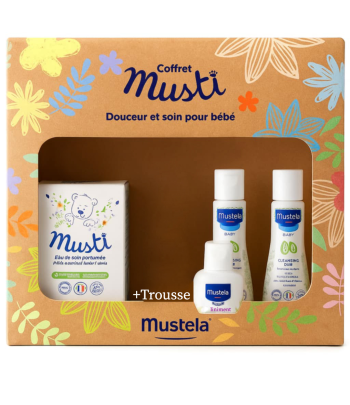 MUSTELA Coffret Bebe Musti Douceur et Soin
