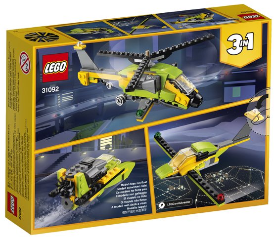 LEGO HELICOPTER ADENTURE  31092