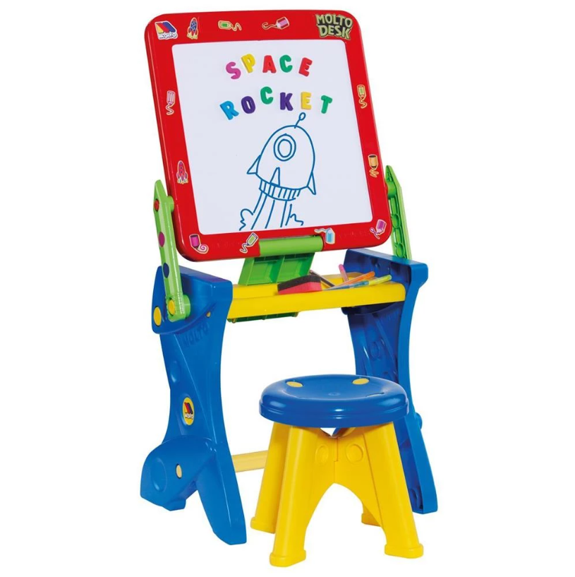 MOLTO BANC D ECOLE MAGNETIQUE ROUGE