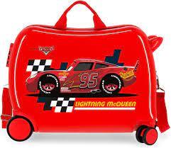 VALISE POUSSE POUSSE CARS ROUGE 2049822