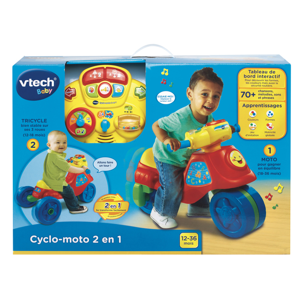cyclo-moto 2en1 garcon